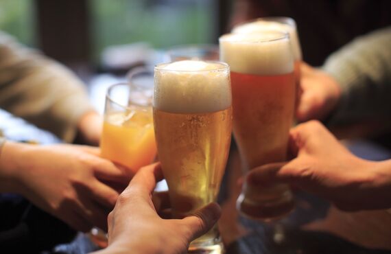 松阪駅近くの焼肉店には飲み放題メニューもございますのでご利用ください